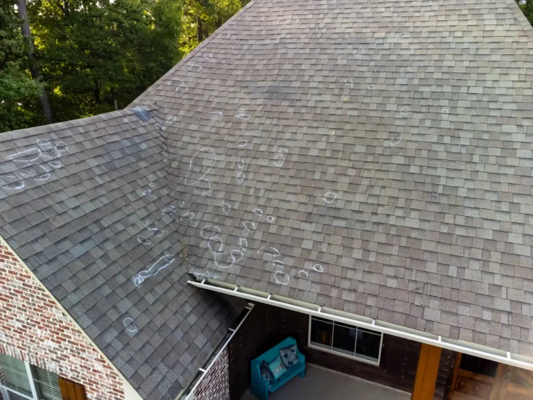 Roof Damage After a Hailstorm
